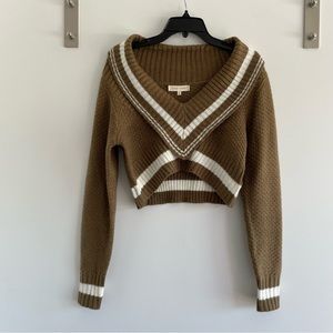 Guiled intent cropped sweater